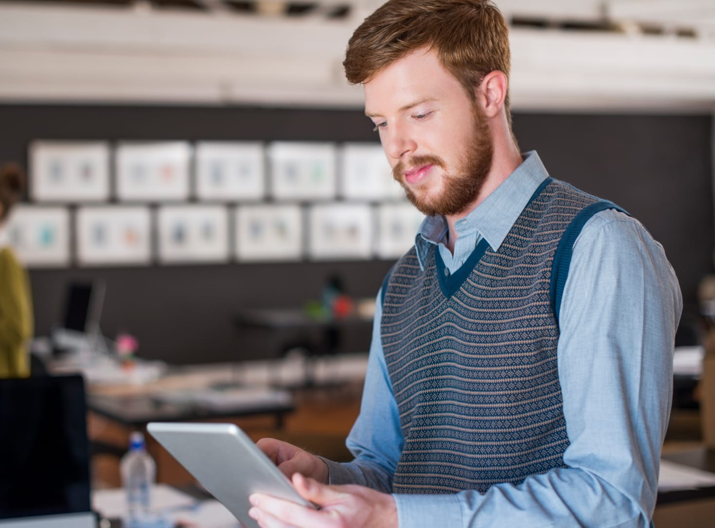 Microsoft Dynamics 365 Business Central demonstration dashboard with sales, finance and purchasing tiles
